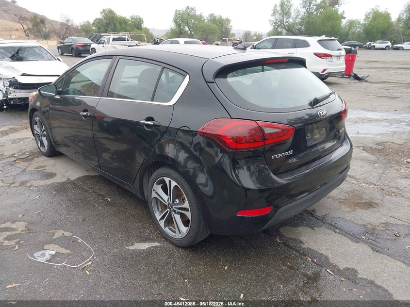 2016 Kia Forte VIN KNAFX5A81G5526798 IAAI salvage auction — SIDE, Clear - Dealer Only (California), sold $1,500 on 2026-07-14 (photo 3)