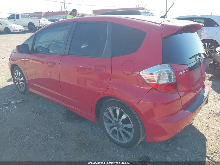 2013 Honda Fit VIN JHMGE8H53DC021491 IAAI salvage auction — FRONT & REAR, Clear (Tennessee), sold $1,450 on 2026-07-23 (photo 3)