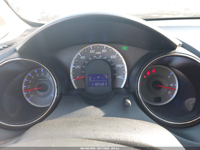 2013 Honda Fit VIN JHMGE8H53DC021491 IAAI salvage auction — FRONT & REAR, Clear (Tennessee), sold $1,450 on 2026-07-23 (photo 7)