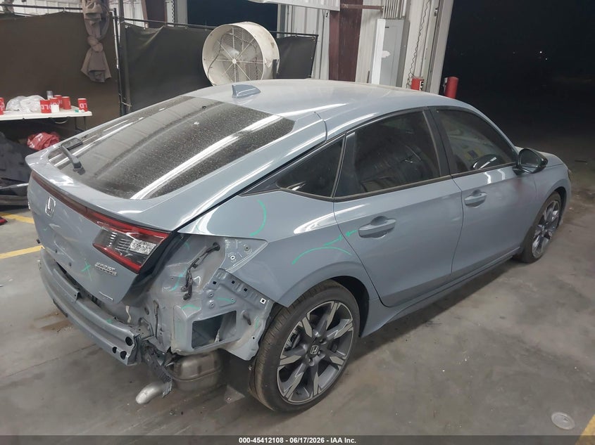 2025 Honda VIN JHMFL4H90SX007213 IAAI salvage auction — REAR END, Salvage (Arizona), sold $13,000 on 2026-07-28 (photo 4)