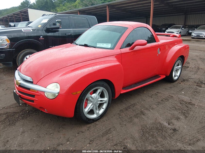 2004 Chevrolet Ssr VIN 1GCES14P44B109066 IAAI salvage auction — RIGHT SIDE, Salvage (Alabama), sold $925 on 2026-07-29 (photo 2)