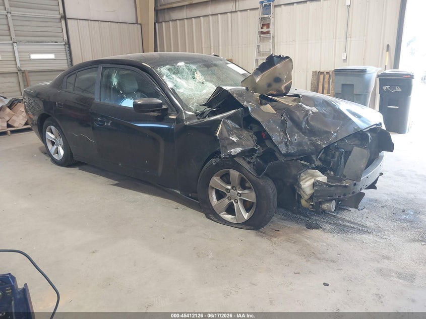 2012 Dodge Charger VIN 2C3CDXBG6CH203239 IAAI salvage auction — FRONT END, Salvage (North Carolina), sold $300 on 2026-07-09 (photo 1)