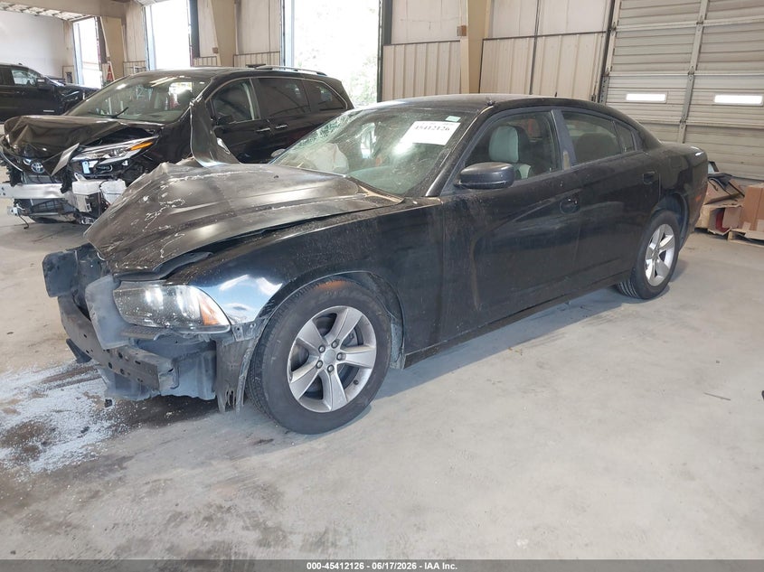 2012 Dodge Charger VIN 2C3CDXBG6CH203239 IAAI salvage auction — FRONT END, Salvage (North Carolina), sold $300 on 2026-07-09 (photo 2)