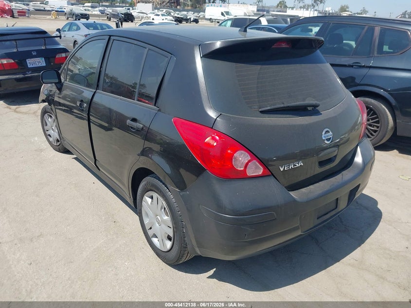 2011 Nissan Versa VIN 3N1BC1CP2BL483790 IAAI salvage auction — FRONT END, Salvage (California), sold $250 on 2026-07-09 (photo 3)