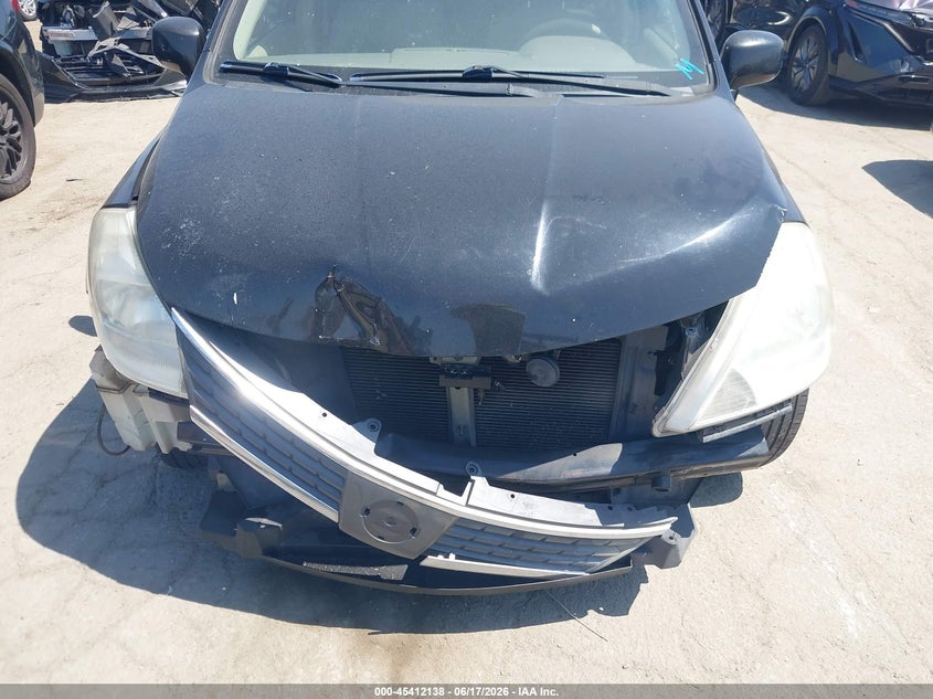 2011 Nissan Versa VIN 3N1BC1CP2BL483790 IAAI salvage auction — FRONT END, Salvage (California), sold $250 on 2026-07-09 (photo 6)