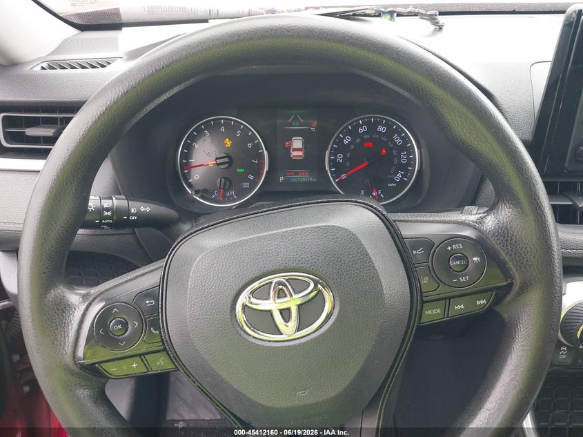 2019 Toyota Rav 4 VIN JTMW1RFV7KJ014568 IAAI salvage auction — FRONT END, Salvage Title, sold $4,850 on 2026-07-23 (photo 7)