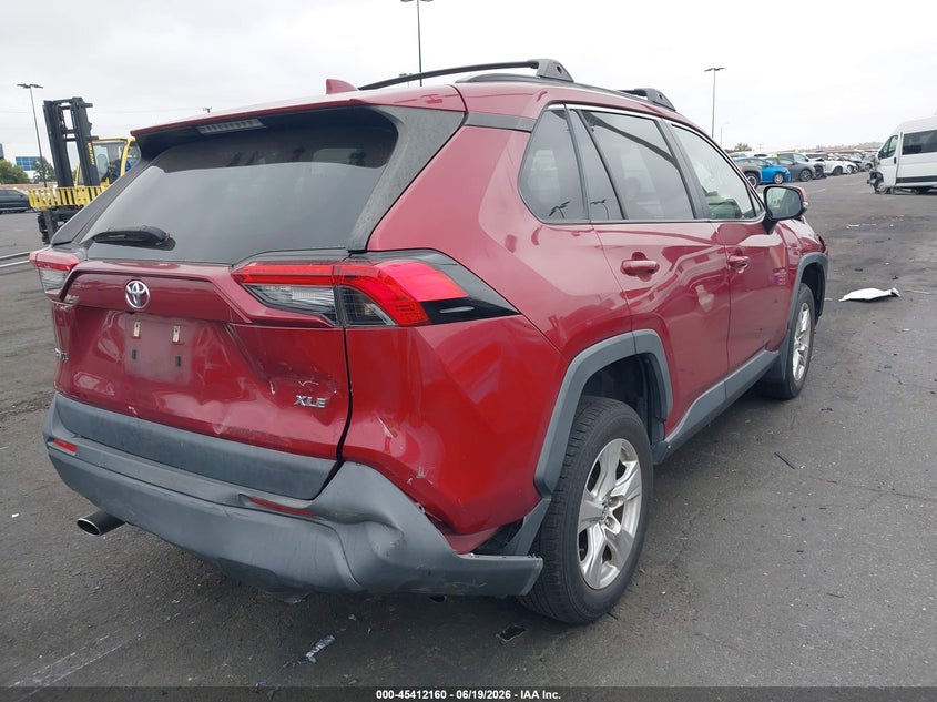 2019 Toyota Rav 4 VIN JTMW1RFV7KJ014568 IAAI salvage auction — FRONT END, Salvage Title, sold $4,850 on 2026-07-23 (photo 4)