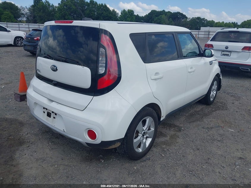 2018 Kia Soul VIN KNDJP3A58J7888646 IAAI salvage auction — LEFT FRONT, Clear (Arkansas), sold $25 on 2026-07-29 (photo 4)