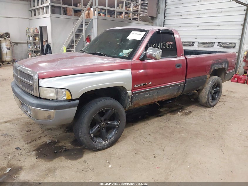 1997 Dodge Ram 1500 VIN 1B7HF16Y7VS290527 IAAI salvage auction — NORMAL WEAR, Clear (Pennsylvania), sold $250 on 2026-07-09 (photo 2)