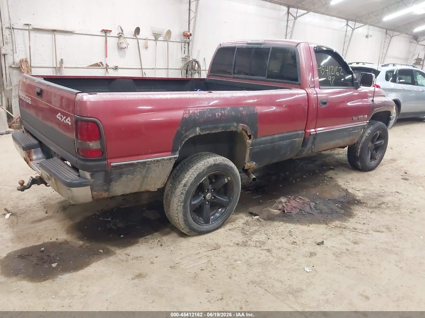 1997 Dodge Ram 1500 VIN 1B7HF16Y7VS290527 IAAI salvage auction — NORMAL WEAR, Clear (Pennsylvania), sold $250 on 2026-07-09 (photo 4)