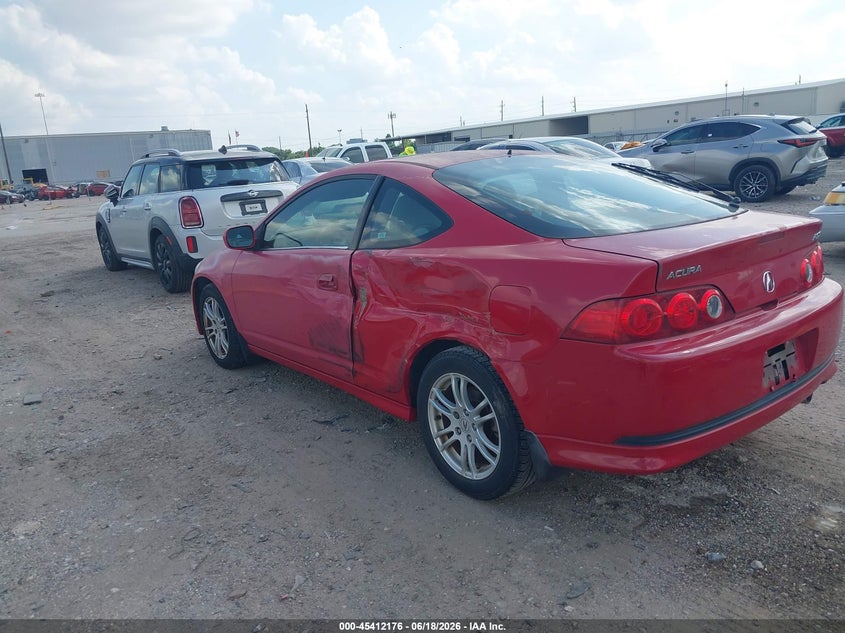 2005 Acura Rsx VIN JH4DC54835S004754 IAAI salvage auction — LEFT SIDE, Salvage (Texas), sold $475 on 2026-07-09 (photo 3)
