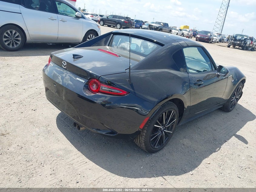 2025 Mazda Mx-5 VIN JM1NDAM76S0652468 IAAI salvage auction — FRONT END, Enterprise Vehicles Clear Only (Texas), sold $16,725 on 2026-07-08 (photo 4)
