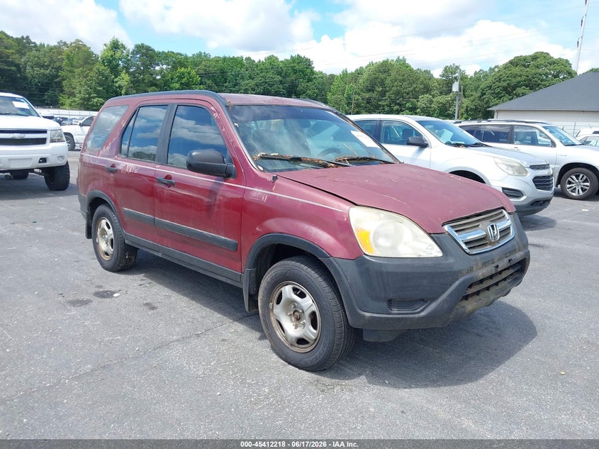 2003 Honda Cr-v VIN SHSRD68453U100437 IAAI salvage auction — NORMAL WEAR, Clear (Georgia), sold $700 on 2026-07-29 (photo 1)