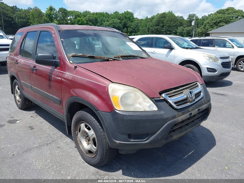 2003 Honda Cr-v VIN SHSRD68453U100437 IAAI salvage auction — NORMAL WEAR, Clear (Georgia), sold $700 on 2026-07-29 (photo 6)
