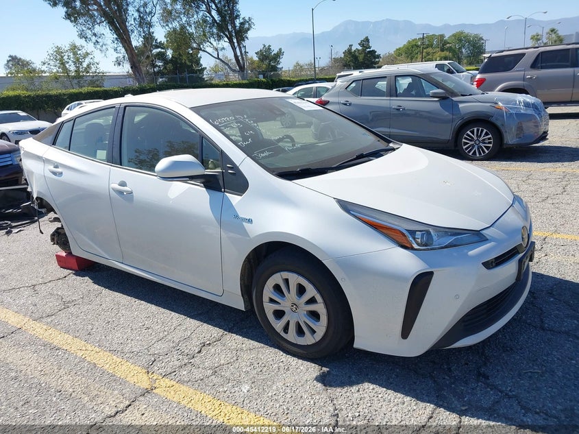 2021 Toyota Prius VIN JTDKAMFU2M3134732 IAAI salvage auction — REAR END, Salvage Title, sold $5,000 on 2026-07-14 (photo 1)