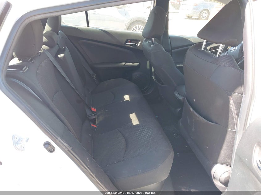 2021 Toyota Prius VIN JTDKAMFU2M3134732 IAAI salvage auction — REAR END, Salvage Title, sold $5,000 on 2026-07-14 (photo 8)