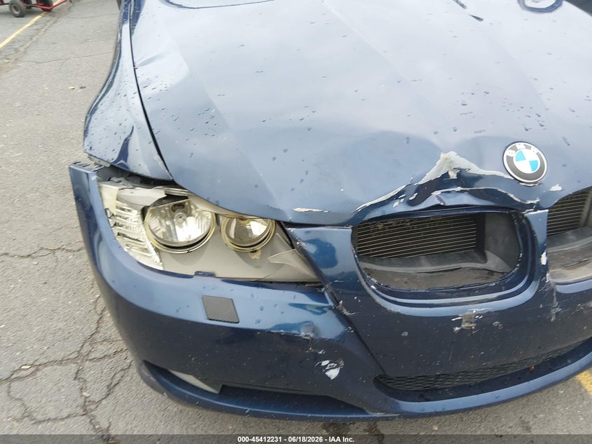 2011 BMW 3 series VIN WBAPK5C57BA658244 IAAI salvage auction — RIGHT FRONT, Salvage (Connecticut), sold $500 on 2026-07-09 (photo 6)