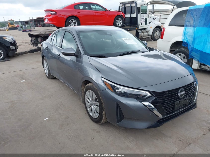 2025 Nissan Sentra VIN 3N1AB8BV9SY351846 — IAAI salvage auction photo
