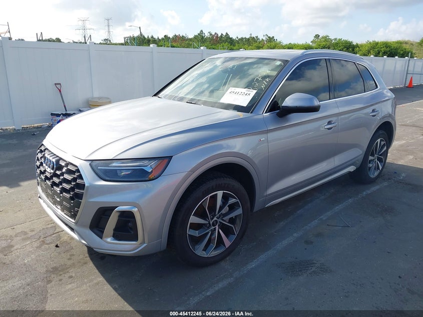 2024 Audi Q5 VIN WA1EAAFY6R2082799 IAAI salvage auction — NORMAL WEAR, Salvage Title, sold $17,700 on 2026-07-13 (photo 2)