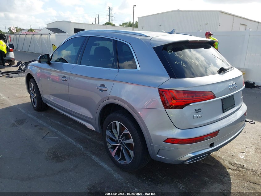 2024 Audi Q5 VIN WA1EAAFY6R2082799 IAAI salvage auction — NORMAL WEAR, Salvage Title, sold $17,700 on 2026-07-13 (photo 3)