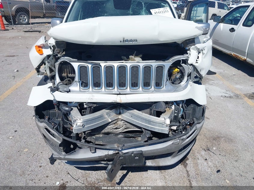 2016 Jeep Renegade VIN ZACCJBDT5GPC74244 IAAI salvage auction — FRONT END, Salvage (Iowa), sold $25 on 2026-07-28 (photo 6)