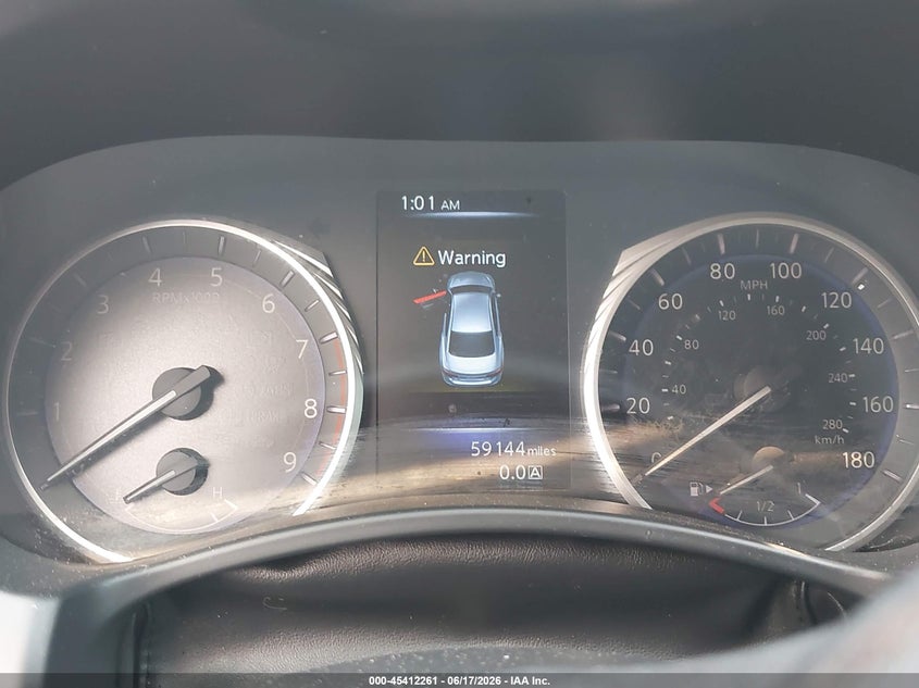 2017 Infiniti Q50 VIN JN1EV7AR0HM841319 IAAI salvage auction — NORMAL WEAR, Salvage (Florida), sold $1,000 on 2026-07-16 (photo 7)