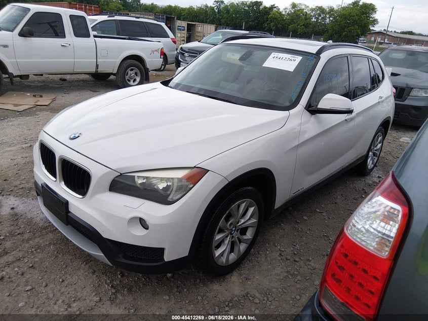 2014 BMW X1 VIN WBAVL1C59EVY22927 IAAI salvage auction — NORMAL WEAR, Clear (Tennessee), sold $125 on 2026-07-16 (photo 2)