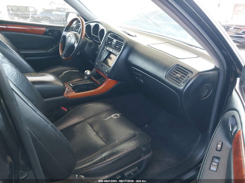 2003 Lexus Gs 300 VIN JT8BD69SX30188307 IAAI salvage auction — RIGHT FRONT, Salvage (California), sold $450 on 2026-07-22 (photo 5)