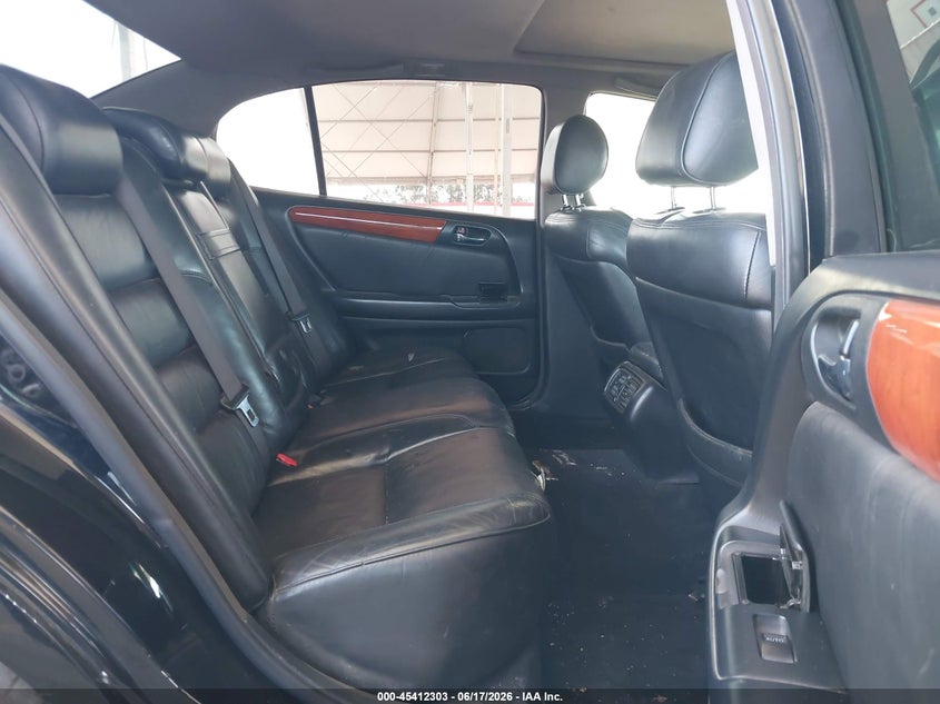 2003 Lexus Gs 300 VIN JT8BD69SX30188307 IAAI salvage auction — RIGHT FRONT, Salvage (California), sold $450 on 2026-07-22 (photo 8)