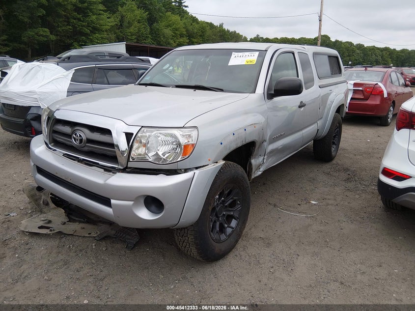 2009 Toyota Tacoma VIN 5TEUX42N89Z643335 IAAI salvage auction — LEFT SIDE, Salvage (Massachusetts), sold $4,150 on 2026-07-28 (photo 2)