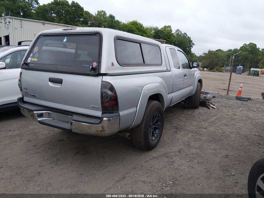 2009 Toyota Tacoma VIN 5TEUX42N89Z643335 IAAI salvage auction — LEFT SIDE, Salvage (Massachusetts), sold $4,150 on 2026-07-28 (photo 4)