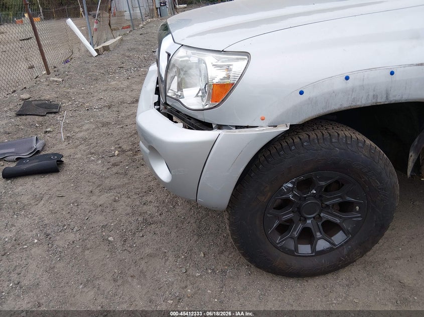 2009 Toyota Tacoma VIN 5TEUX42N89Z643335 IAAI salvage auction — LEFT SIDE, Salvage (Massachusetts), sold $4,150 on 2026-07-28 (photo 6)