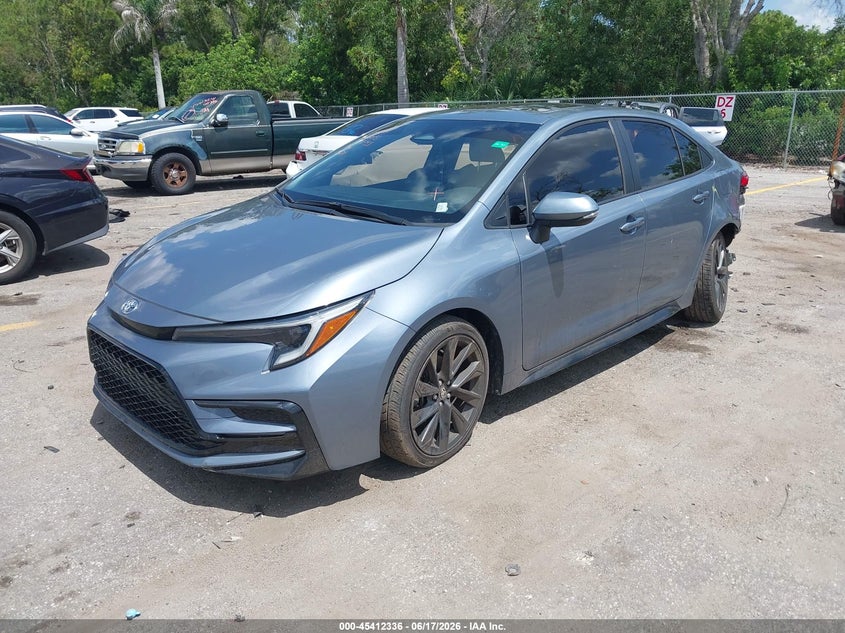 2023 Toyota Corolla VIN JTDP4MCE5P3515943 IAAI salvage auction — REAR END, Salvage Title, sold $8,600 on 2026-07-20 (photo 2)