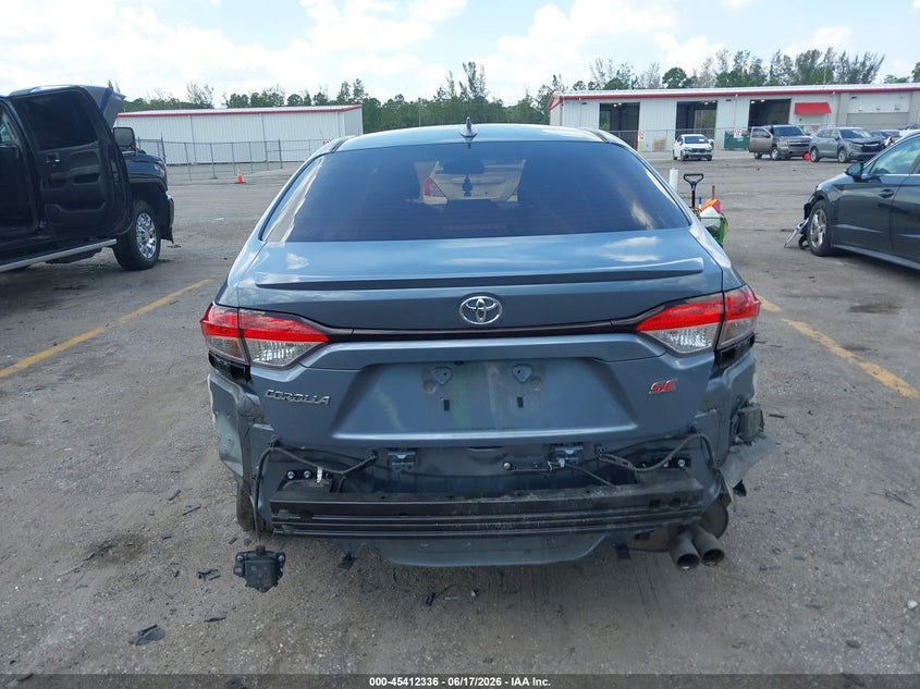 2023 Toyota Corolla VIN JTDP4MCE5P3515943 IAAI salvage auction — REAR END, Salvage Title, sold $8,600 on 2026-07-20 (photo 6)