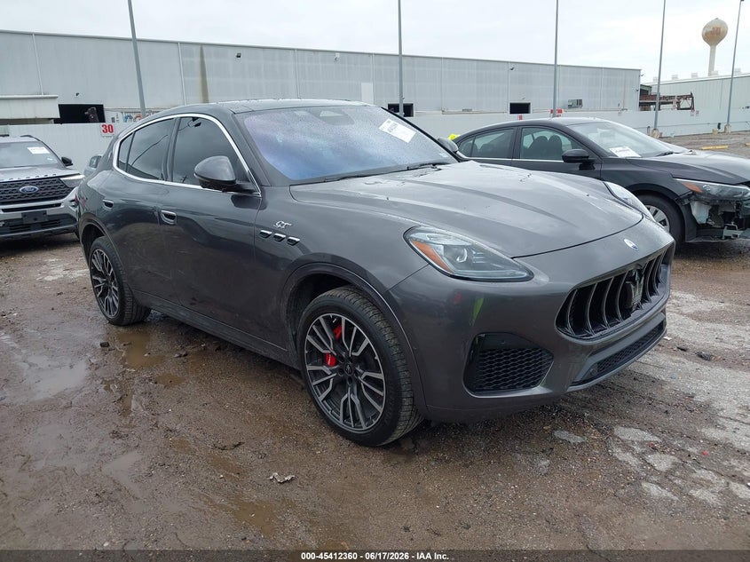 2023 Maserati Grecale VIN ZN682AVA6P7416297 IAAI salvage auction — HAIL, Original (Texas), sold $19,250 on 2026-08-20 (photo 1)