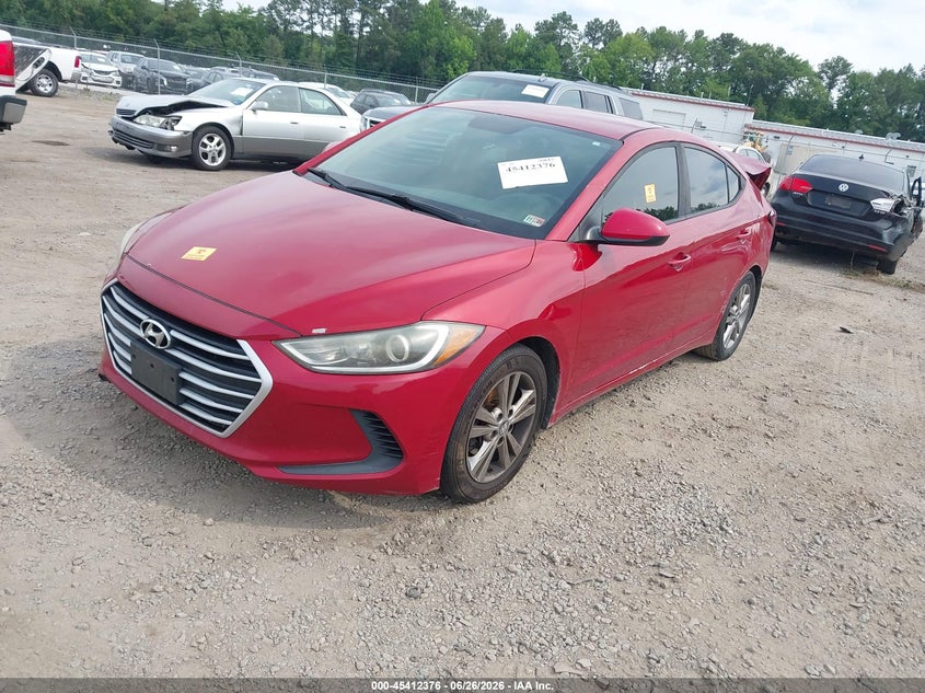 2017 Hyundai Elantra VIN KMHD84LF3HU142523 IAAI salvage auction — REAR END, Clear (Virginia), sold $775 on 2026-07-24 (photo 2)