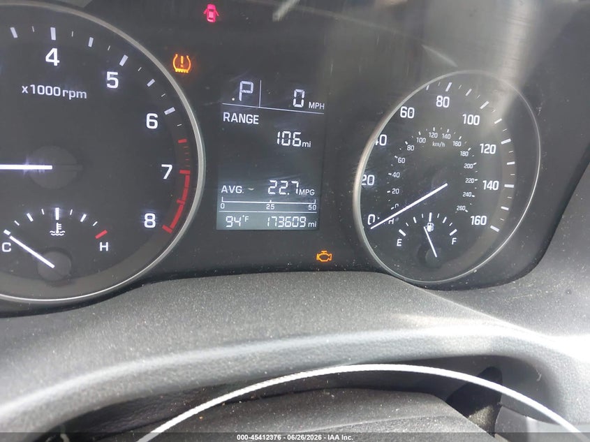 2017 Hyundai Elantra VIN KMHD84LF3HU142523 IAAI salvage auction — REAR END, Clear (Virginia), sold $775 on 2026-07-24 (photo 7)