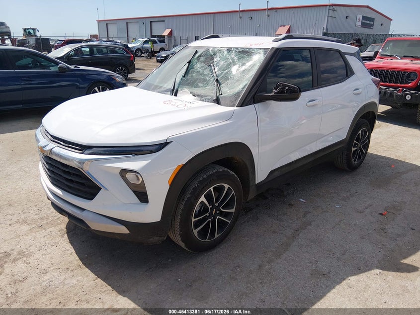 2026 Chevrolet Trailblazer VIN KL79MRSL0TB093079 IAAI salvage auction — FRONT END, Enterprise Vehicles Clear Only (Kansas), sold $15,500 on 2026-07-08 (photo 2)