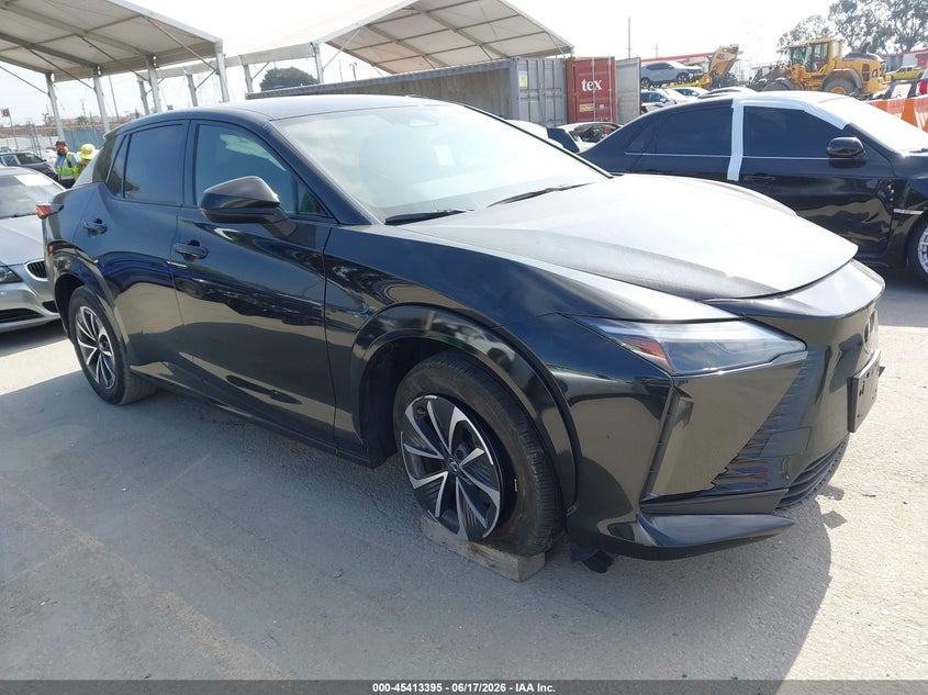 2024 Lexus Rz VIN JTJABABB0RA007649 IAAI salvage auction — SIDE, Salvage Title, sold $10,400 on 2026-07-29 (photo 1)