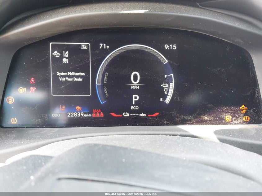 2024 Lexus Rz VIN JTJABABB0RA007649 IAAI salvage auction — SIDE, Salvage Title, sold $10,400 on 2026-07-29 (photo 7)