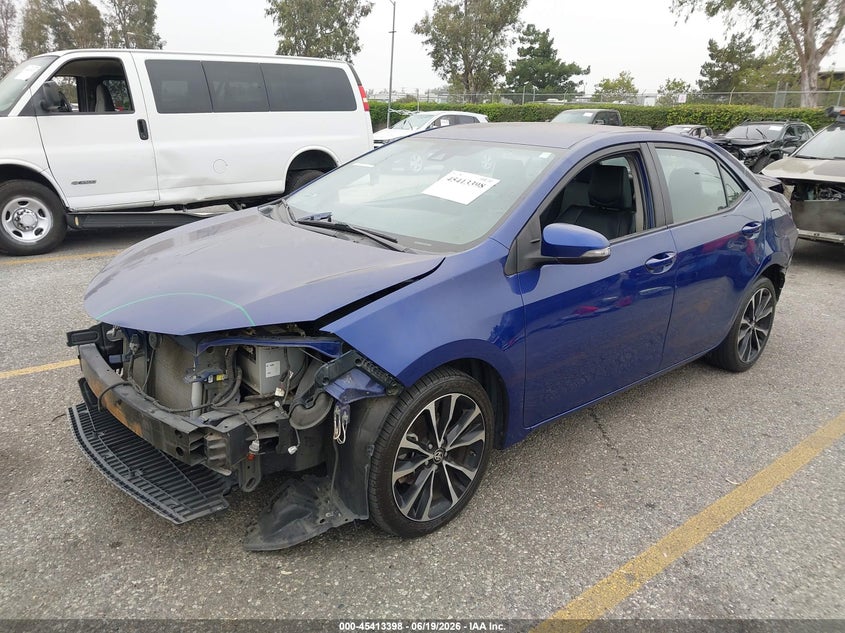 2019 Toyota Corolla VIN 5YFBURHE0KP925176 IAAI salvage auction — FRONT & REAR, Salvage Title, sold $5,000 on 2026-07-16 (photo 2)