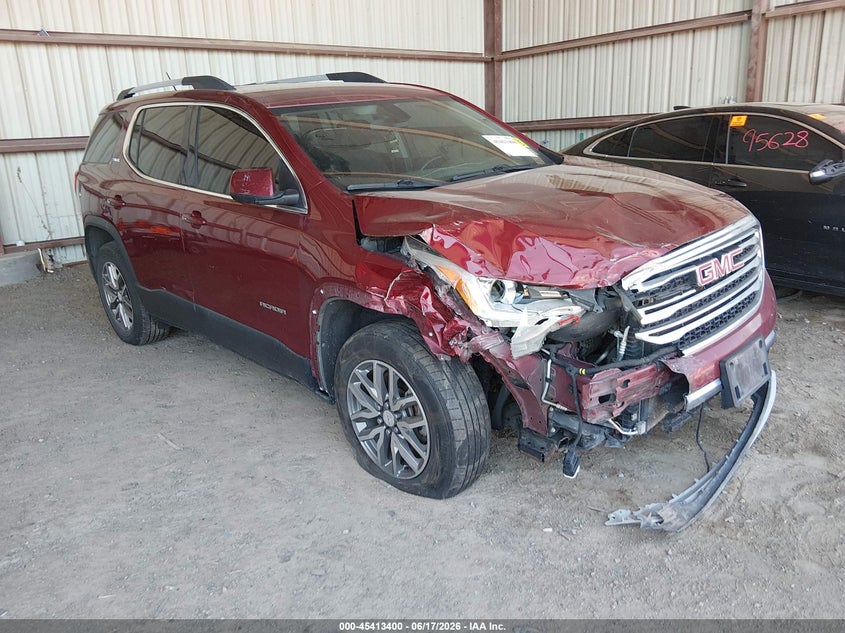 2018 Gmc Acadia VIN 1GKKNSLS0JZ214006 IAAI salvage auction — FRONT END, Salvage Title, sold $1,100 on 2026-07-30 (photo 1)
