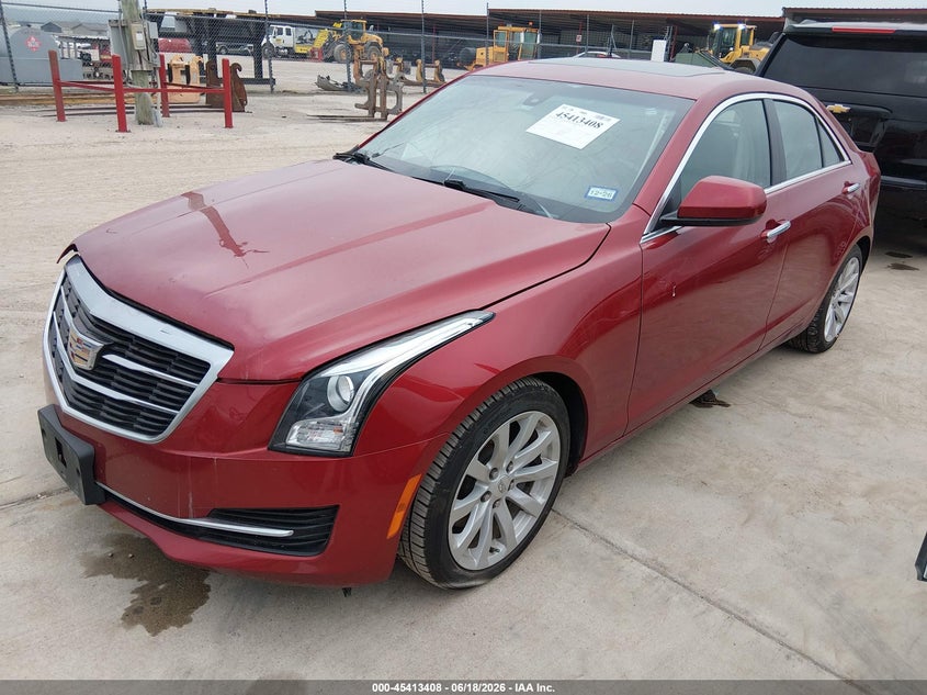 2017 Cadillac Ats VIN 1G6AA5RX5H0147461 IAAI salvage auction — SIDE, Salvage (Texas), sold $2,600 on 2026-07-21 (photo 2)