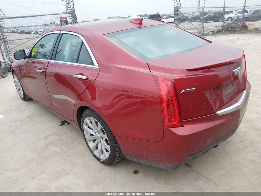 2017 Cadillac Ats VIN 1G6AA5RX5H0147461 IAAI salvage auction — RIGHT SIDE, Salvage (Texas), sold $2,600 on 2026-07-28 (photo 3)