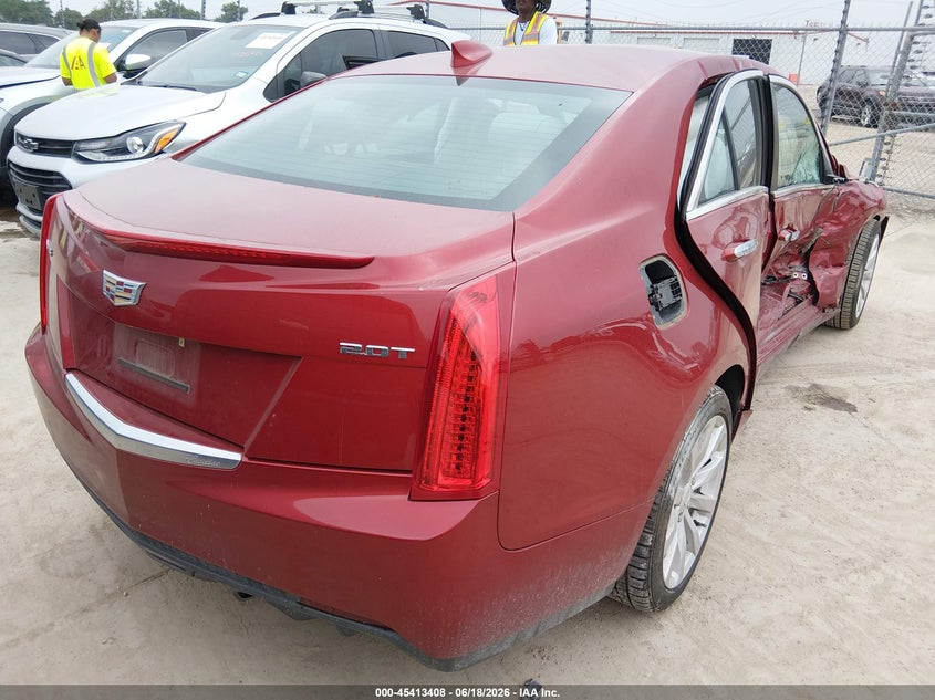 2017 Cadillac Ats VIN 1G6AA5RX5H0147461 IAAI salvage auction — RIGHT SIDE, Salvage (Texas), sold $2,600 on 2026-07-28 (photo 4)