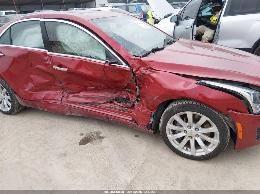 2017 Cadillac Ats VIN 1G6AA5RX5H0147461 IAAI salvage auction — RIGHT SIDE, Salvage (Texas), sold $2,600 on 2026-07-28 (photo 6)