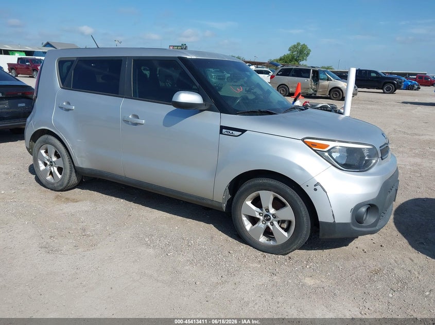 2017 Kia Soul VIN KNDJN2A28H7493107 IAAI salvage auction — NORMAL WEAR, Original (Texas), sold $1,125 on 2026-07-29 (photo 1)