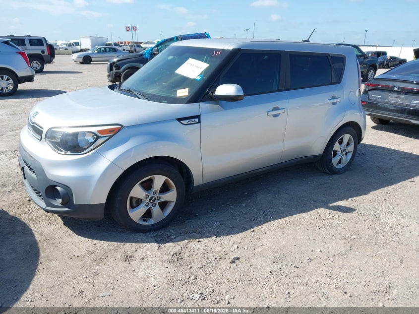 2017 Kia Soul VIN KNDJN2A28H7493107 IAAI salvage auction — NORMAL WEAR, Original (Texas), sold $1,125 on 2026-07-29 (photo 2)