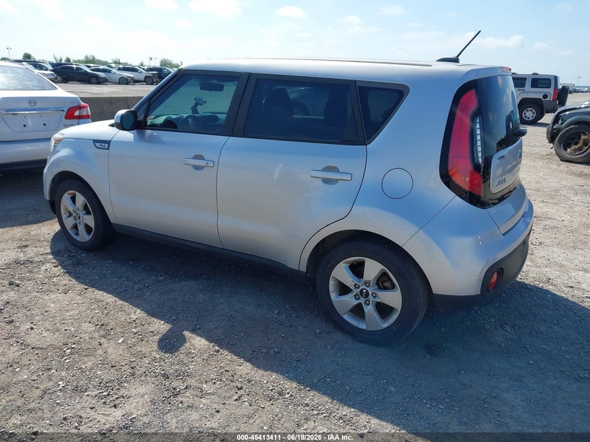 2017 Kia Soul VIN KNDJN2A28H7493107 IAAI salvage auction — NORMAL WEAR, Original (Texas), sold $1,125 on 2026-07-29 (photo 3)