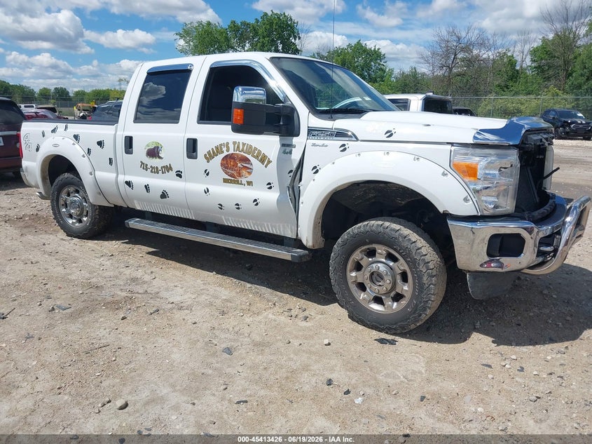 2013 Ford F250 VIN 1FT7W2B68DEA12707 IAAI salvage auction — LEFT & RIGHT, Junk Bill Of Sale Mv2459 (Wisconsin), sold $5,425 on 2026-07-09 (photo 1)